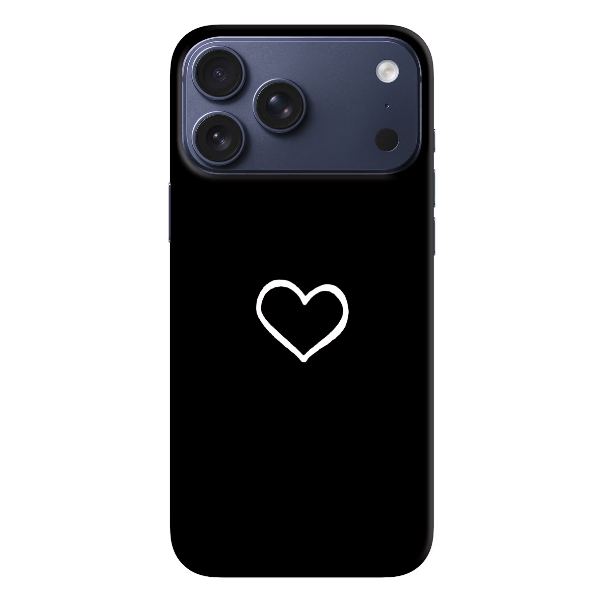 Minimal Love Heart Aesthetic Case